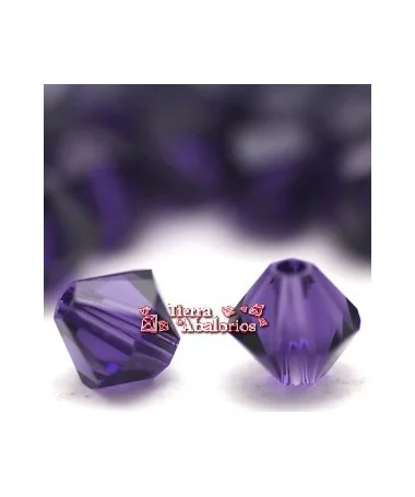 Tupi Swarovski 5mm - Purple Velvet