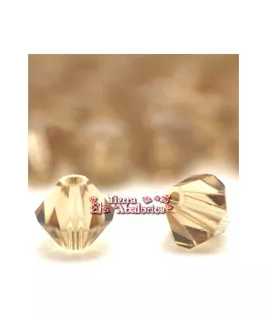 Tupi Swarovski 5mm - Light Colorado Topaz Tupi Swarovski 5mm - Light Colorado Topaz