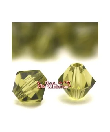 Tupi Swarovski 5mm - Khaki