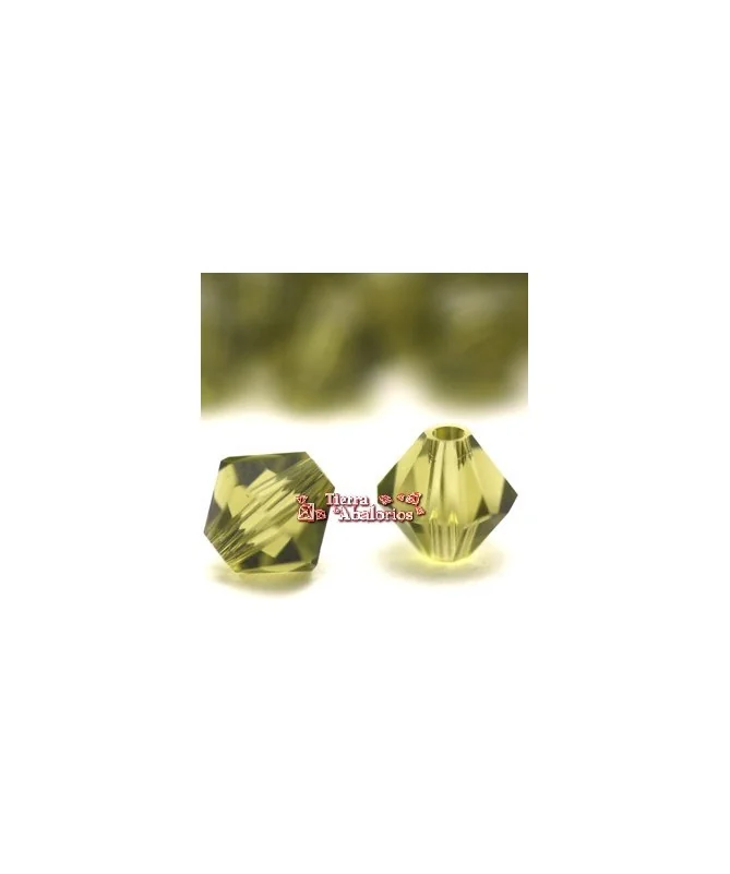 Tupi Swarovski 5mm - Khaki
