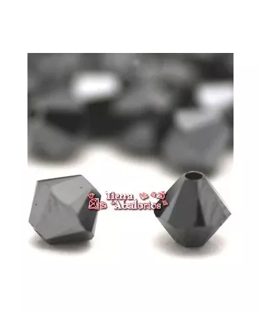 Tupi Swarovski 5mm - Jet Hematite 2X Tupi Swarovski 5mm - Jet Hematite 2X