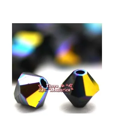 Tupi Swarovski 5mm - Jet AB