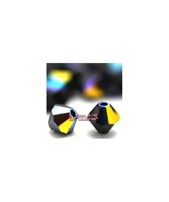 Tupi Swarovski 5mm - Jet AB Tupi Swarovski 5mm - Jet AB