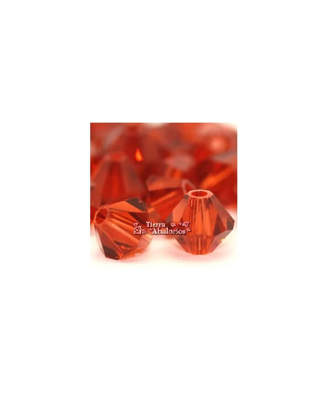 Tupi Swarovski 5mm - Indian Red