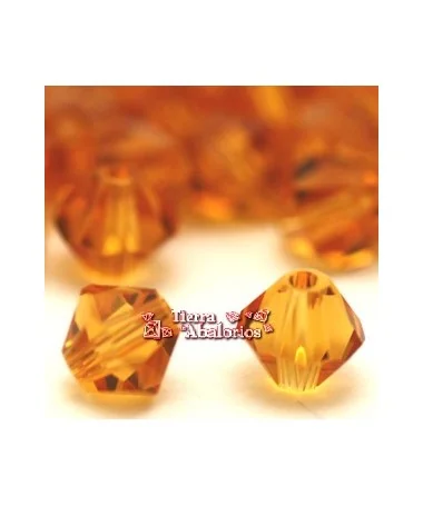 Tupi Swarovski 4mm, Topaz