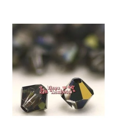 Tupi Swarovski 4mm, Crystal Tabac