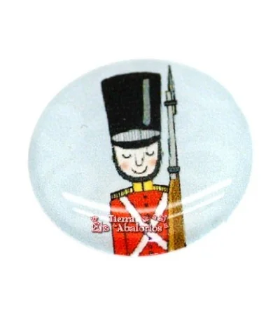 Adhesivo Redondo 20mm El Soldadito de Plomo