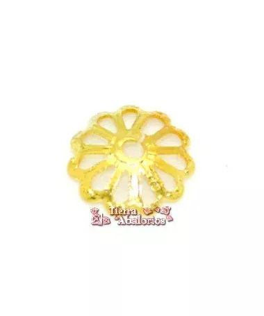 Casquilla 9mm, Dorada