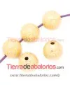 Bola Brillo 6mm Agujero 1,5mm, Dorada