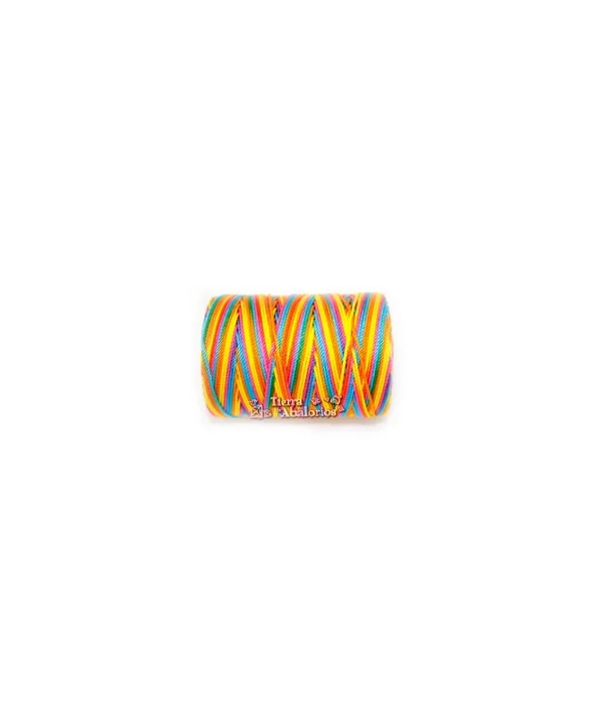 Hilo Trenzado de Nylon 1,5mm - Multicolor Claro