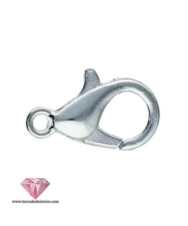 Mosquetón 10mm, Plateado Mosquetón 10mm, Plateado