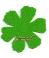 Flor 80mm Verde Hierba
