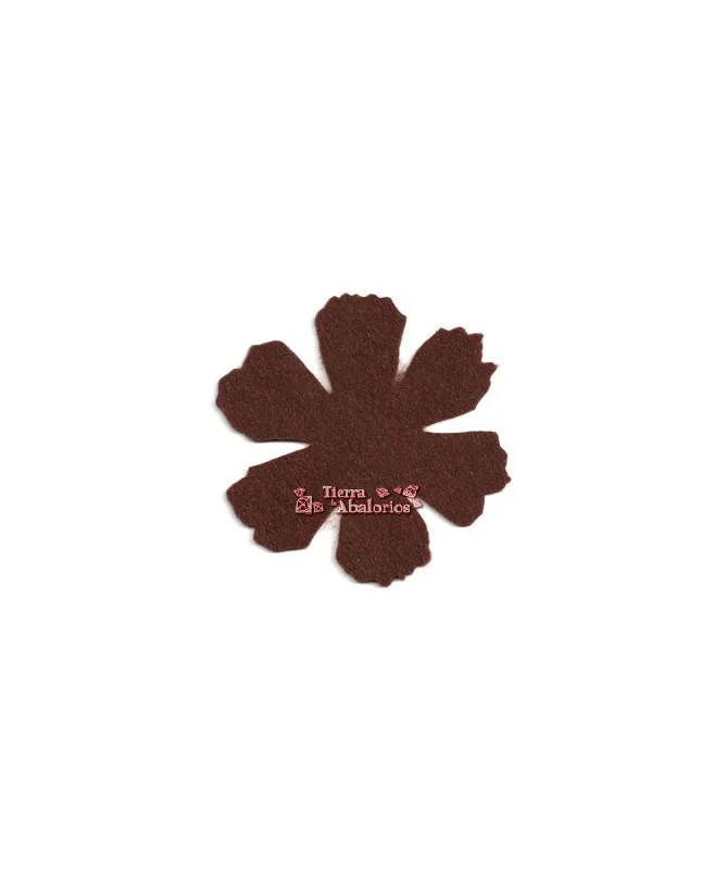 Flor 80mm Marron