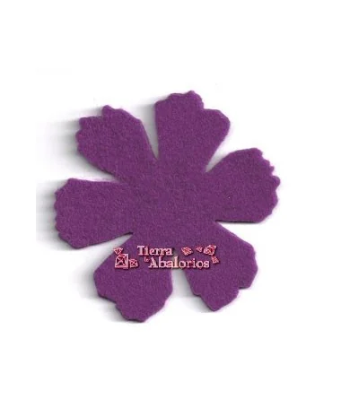 Flor 80mm Lila
