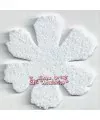 Flor 80mm Blanco