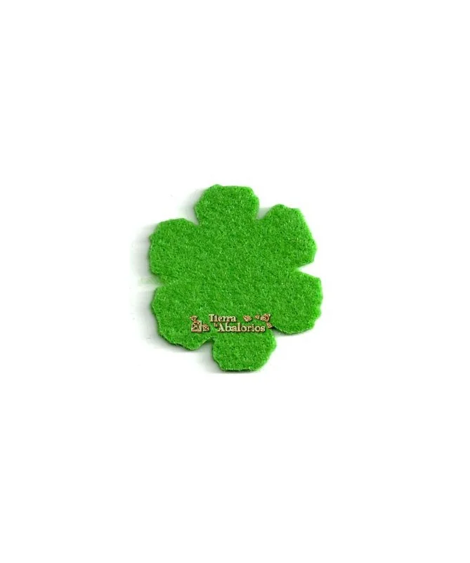 Flor 45mm Verde Hierba