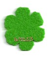 Flor 45mm Verde Hierba