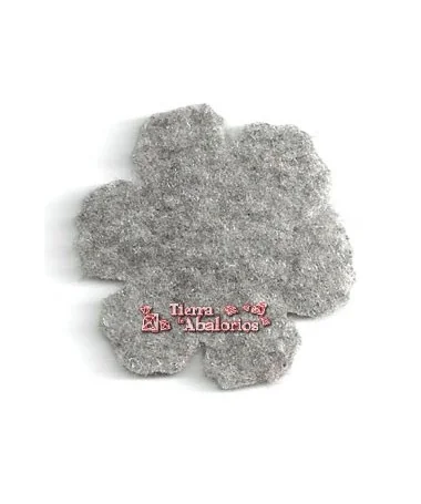 Flor 45mm Gris