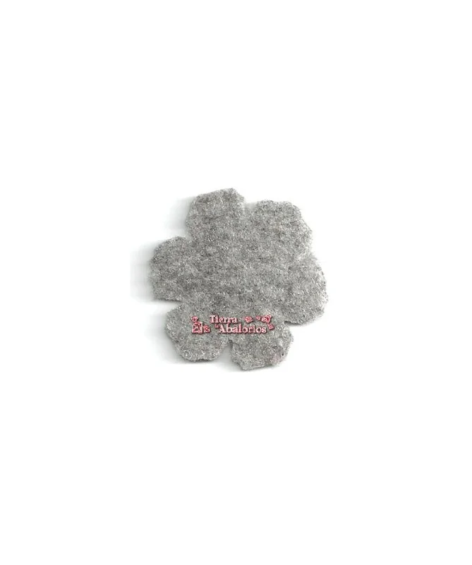 Flor 45mm Gris