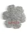 Flor 45mm Gris