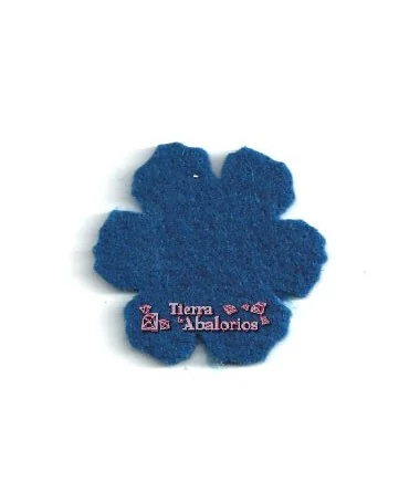 Flor 45mm Azul Electrico