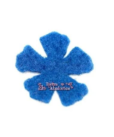 Flor 28mm Azul Electrico