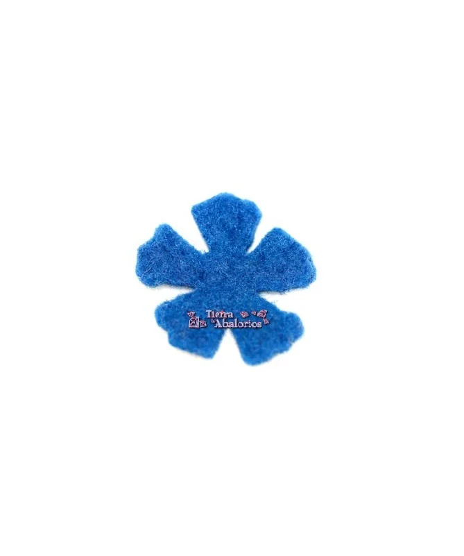 Flor 28mm Azul Electrico