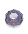 Facetada Rondel 14x8mm Agujero 6mm Violeta