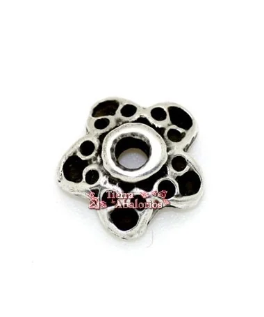 Casquilla Estrella 11mm, Plateada Casquilla Estrella 11mm, Plateada