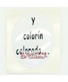 Adhesivo Oval 39x27mm Y Colorin Colorado...