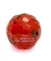 Circonita Bola Facetada 8mm Agujero 0,8mm, Teja