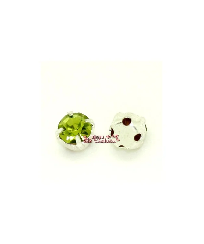 Chaton Engastado Swarovski SS20, Olivine