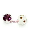 Chaton Engastado Swarovski SS16, Amatista