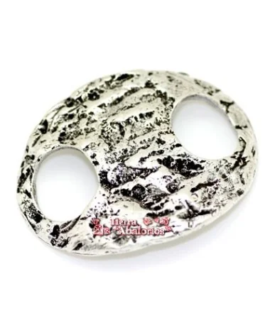 Calabrote Piedra 44x35mm, Plateado Calabrote Piedra 44x35mm, Plateado