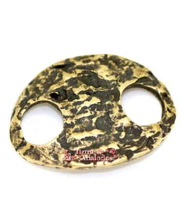 Calabrote Piedra 44x35mm, Oro Viejo Calabrote Piedra 44x35mm, Oro Viejo