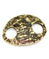 Calabrote Piedra 44x35mm, Oro Viejo