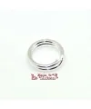 Anilla Doble 5mm Plateada (10 uds.)