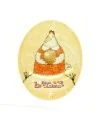 Adhesivo Oval 22x16mm La Gallina de los Huevos de Oro