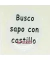 Adhesivo Oval 22x16mm Busco Sapo con Castillo
