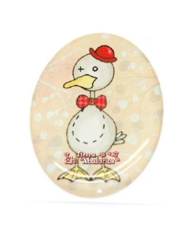 Adhesivo Oval 17x11mm El Patito Feo Adhesivo Oval 17x11mm El Patito Feo