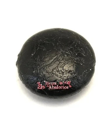 Resina Disco 22mm Agujero 1mm, Negra
