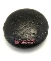 Resina Disco 22mm Agujero 1mm, Negra