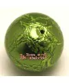 Resina Bola Craquelada 16mm Agujero 0,9mm, Verde