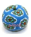 Bola de Fimo 22 Agujero 3,5mm, Turquesa