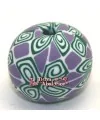 Bola de Fimo 22 Agujero 3,5mm, Morado