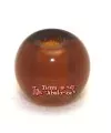 Bola de Cristal Checo 4mm Agujero 0,7mm, Smoked Topaz