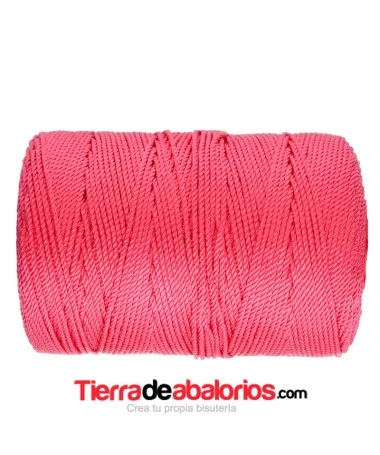 Hilo Trenzado de Nylon 1,5mm - Rosa