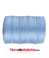 Hilo Trenzado de Nylon 1,5mm - Azul Claro