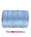 Hilo Trenzado de Nylon 1,5mm - Azul Claro Hilo Trenzado de Nylon 1,5mm - Azul Claro