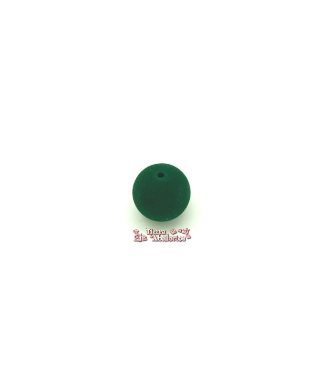 Lava Etna Bola 12mm Agujero 1,5mm Verde